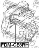 FEBEST FDM-CB8RH Engine Mounting